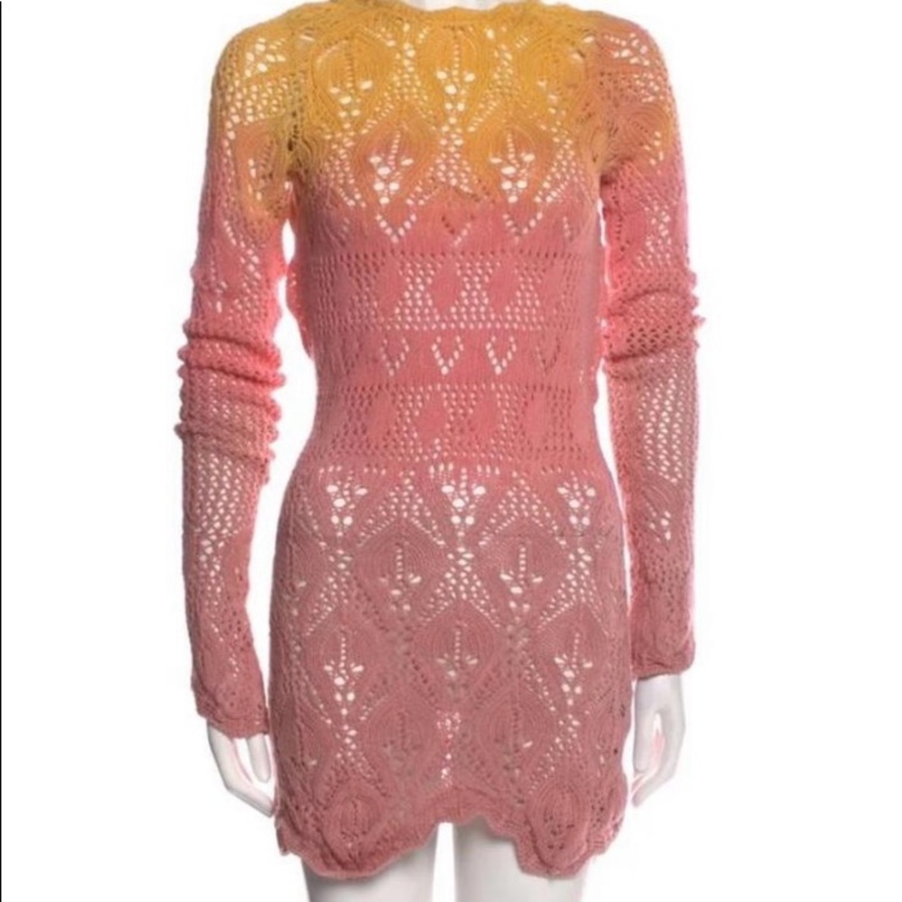 attico crochet dress
